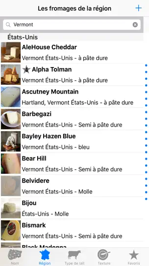 Capture d'écran de Fromage sur iPhone 1