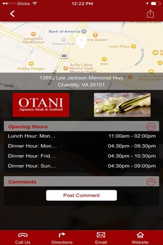 Otani Japanese Steak & Seafood. screenshot 3