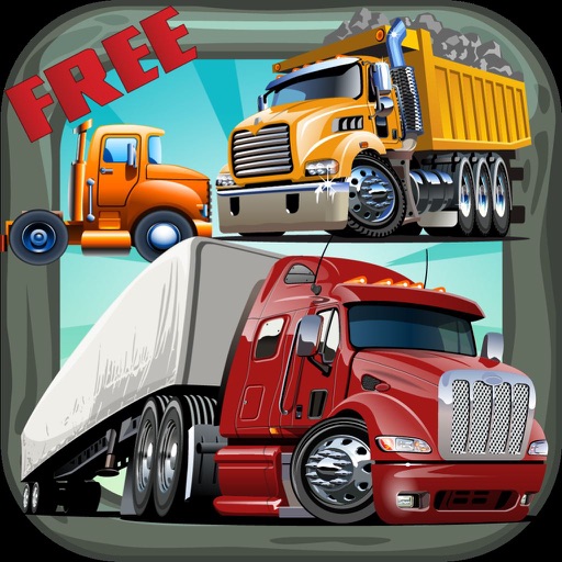 Trucks Puzzle For Kids iOS App