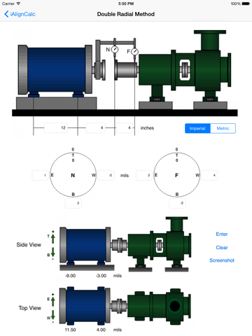 iAlignCalc iPad screenshot 4 - Productivity app