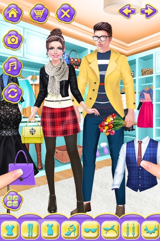 Modern Romance : Beauty & Beast - Makeup & Dress Up Game for Girls screenshot 4