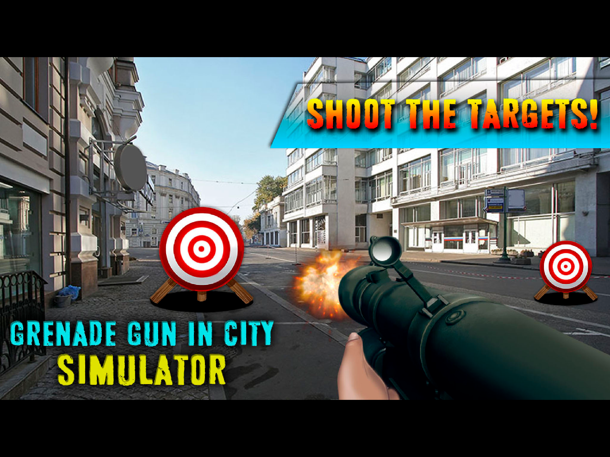 Grenade Gun In City Simulator