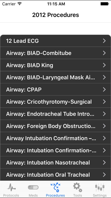 North Carolina EMS protocols screenshot-3