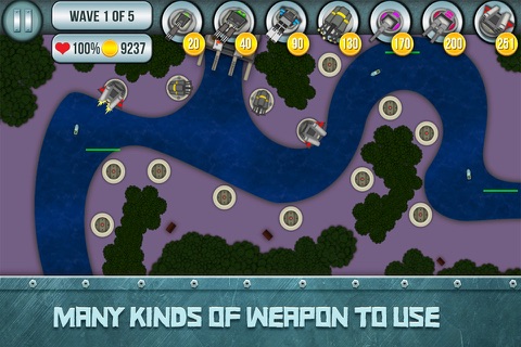 Naval TD Wars screenshot 3