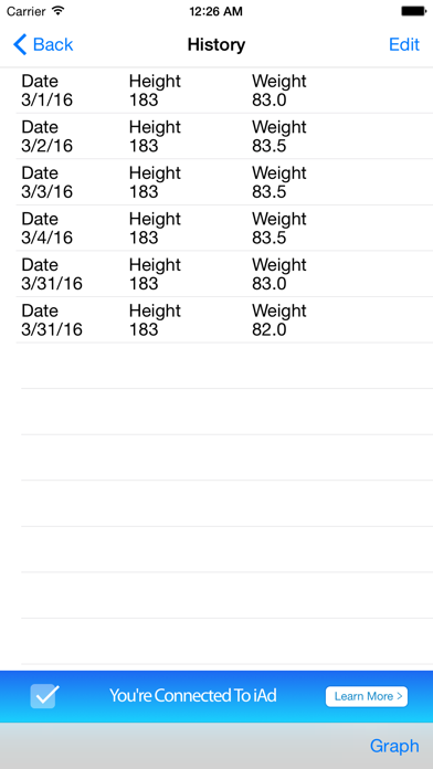 App screenshot