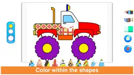 Game screenshot Little Trucks Colorbook Free by Tabbydo : Vehicles coloring app for kids & preschoolers mod apk