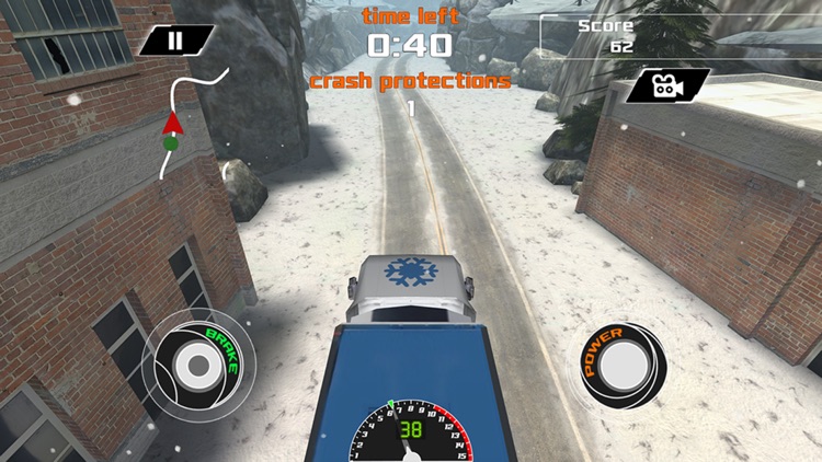3D Semi Truck Ice Road Racing - eXtreme Nitro Boost Trucks Edition screenshot-4