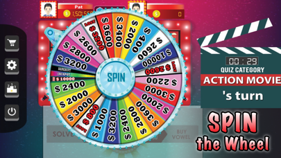 Screenshot #2 pour Amazing Wheel™ : Hollywood Quiz of Words and Phrases Fortune
