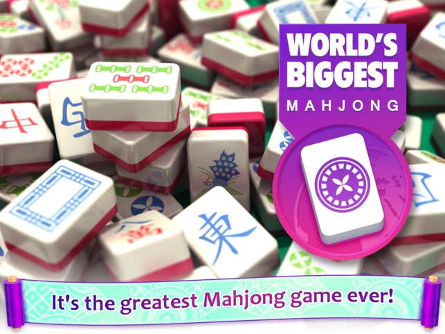 Mahjong : World's Biggest Mahjongg Solitaire on the App Store