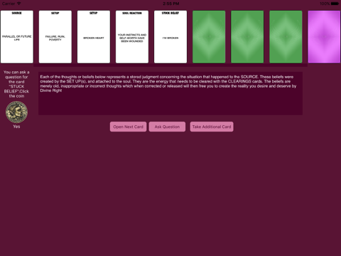 Innerspeak Cards iPad screenshot