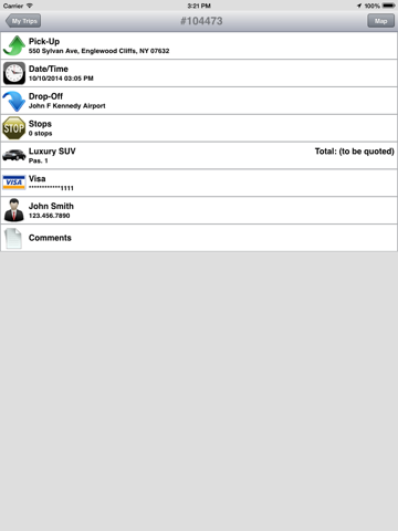 Screenshot #6 pour La Morenita Car Service