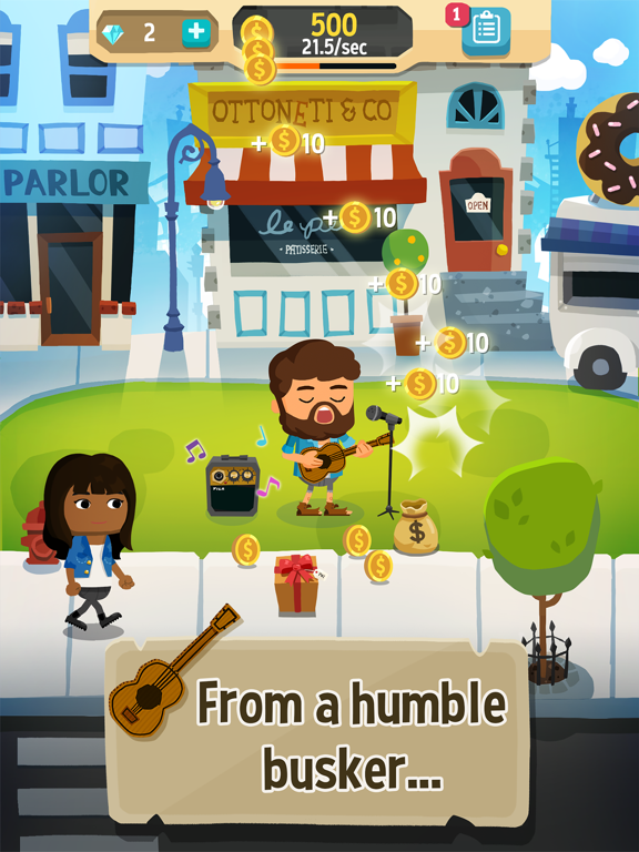 Screenshot #4 pour Beat Bop: Pop Star Clicker