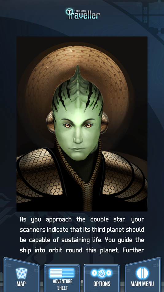 #4. Fighting Fantasy: Starship Traveller (iOS) By: Tin Man Games