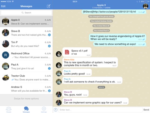 Screenshot #4 pour Flex Messenger