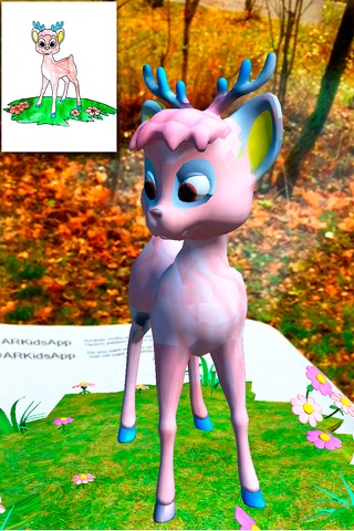 ARKids - AR Сoloring pages for girls. 3D effect augmented reality games. screenshot 3