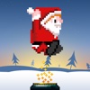 Amazing Rocket Santa Jump High To Get Stars And Gifts