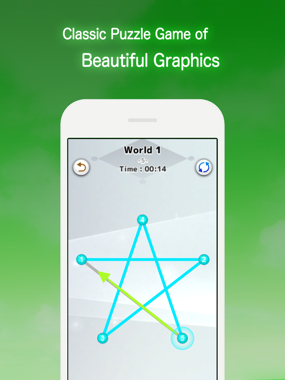 Connect Dot GOLD - Simple Puzzle Game iPad screenshot
