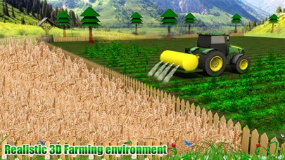 Village Farm Tractor Transporter Driver Harvesting Simulator iPhone screenshot