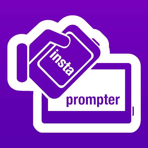 InstaPrompter - Secret Stage Intercom Teleprompter iOS App