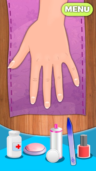 Screenshot #3 pour Princess Nails Simulator