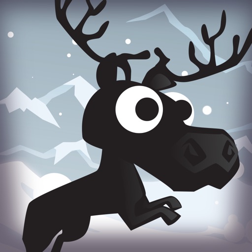 Black and White Christmas Jumping Adventure icon