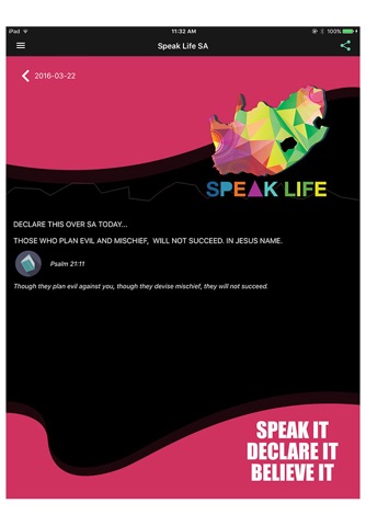 Speak Life SA screenshot 2