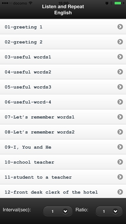 Listen & Repeat English-1