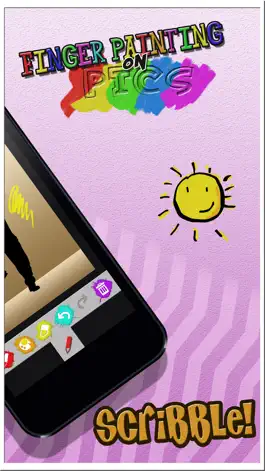 Game screenshot Finger Painting on Pics – Draw Creative Doodles and Add Multiple Colors in Virtual Booth apk