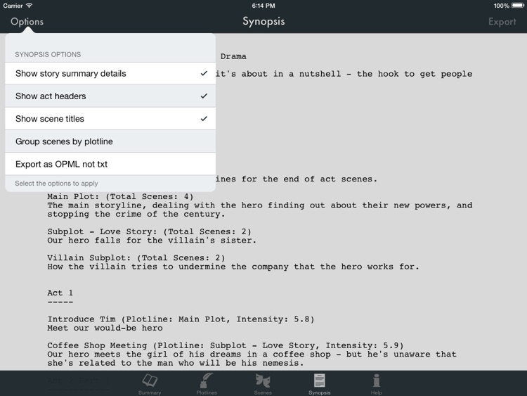 Plotline screenshot-3