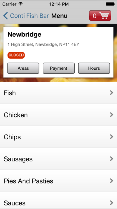Screenshot #2 pour Conti Fish Bar