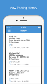 BeParked - Car Parking Spot Tracker screenshot