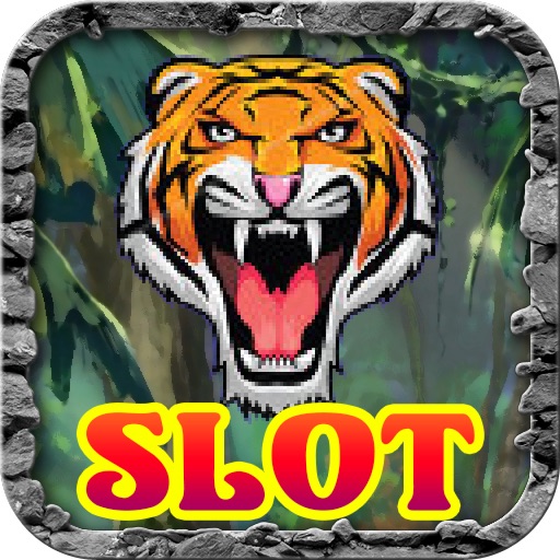 Jungle Leopard vs Tiger Fury Fight Slots: Free Casino Slot Machine Icon