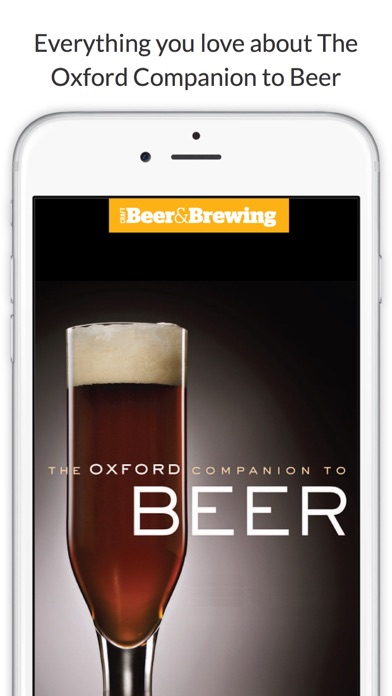 The Oxford Companion to Beer Screenshot