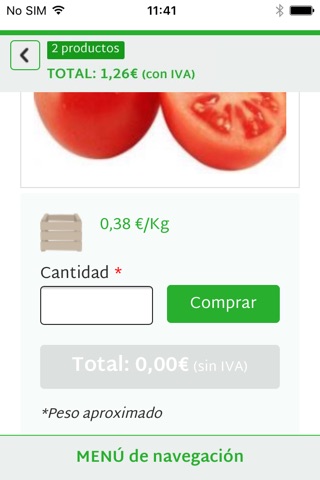 Frutas Pozo screenshot 2