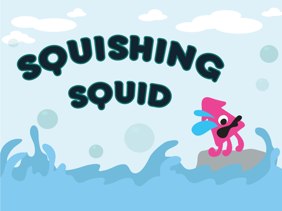 Squishing Squid - Switch and Squish the Colorful Squid iPad screenshot