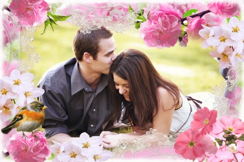 Spring Romance Photo Frames screenshot 2