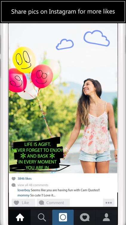 Cam Quotes Free : Life based quotes by famous authors for daily motivation & inspiration screenshot-3