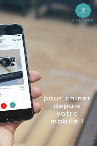 Catcher App, la brocante géolocalisée screenshot 2
