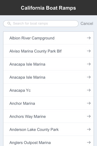 California Boat Ramps & Fishing Ramps screenshot 2