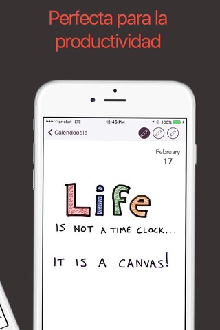 Sketch Calendar Lite - Doodle and Paint Your Day screenshot 4