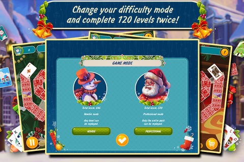 Solitaire Christmas. Match 2 Cards. Card Game screenshot 4