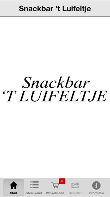 Snackbar t Luifeltje