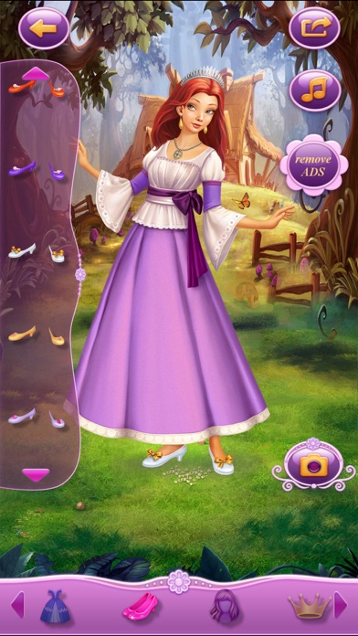 Screenshot #3 pour Dress Up Princess Cindy
