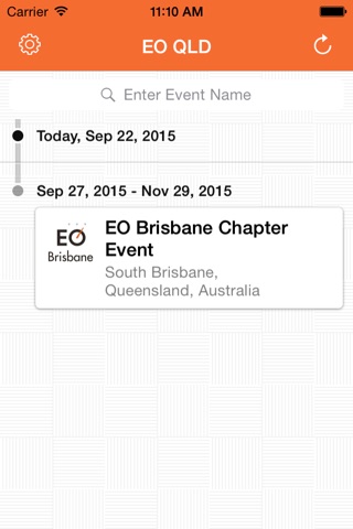 EO Brisbane Events screenshot 2