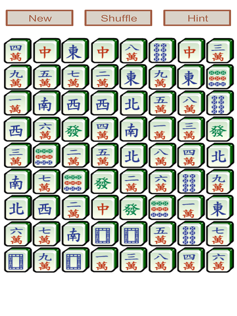 Shisen-Sho Mahjong official gameplay screenshot 2
