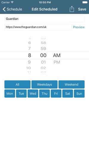 Schedule the Web(圖3)-速報App