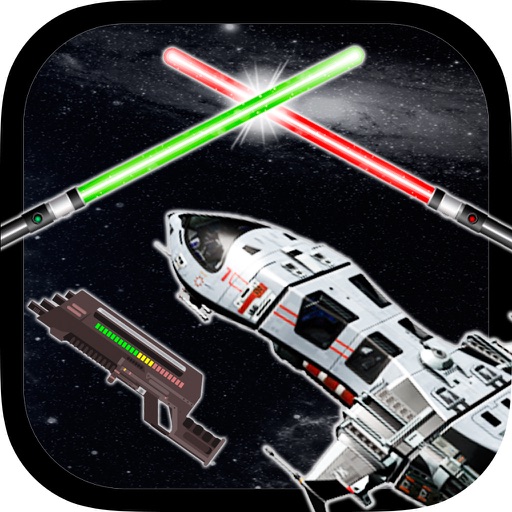 Stickers galaxy wars – photomontage for funny pictures icon