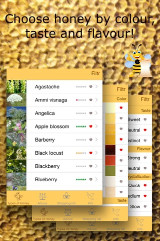 Honey Guide. All about bees and honey types. screenshot 2