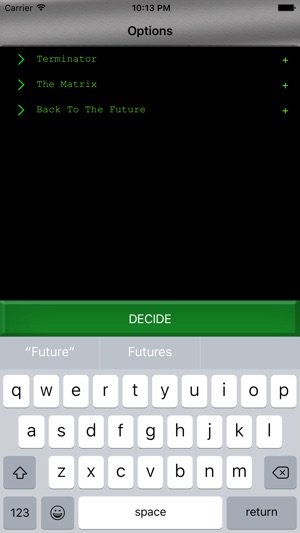 Decidinator
