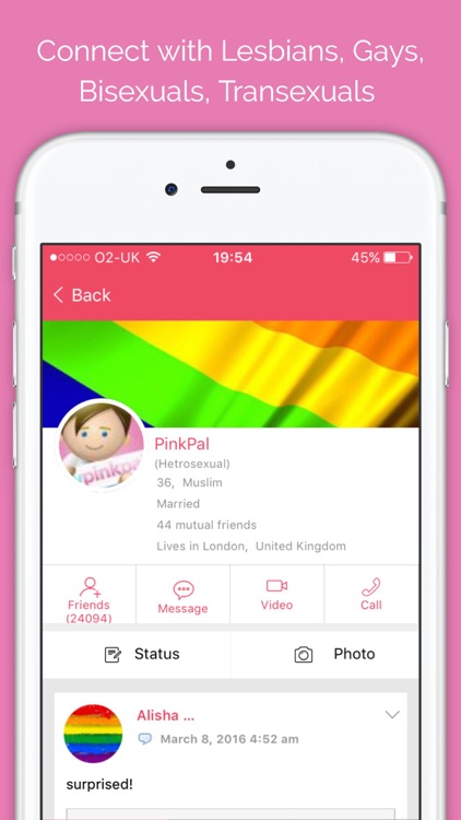 MyPinkPal - Gay & Lesbian Chat